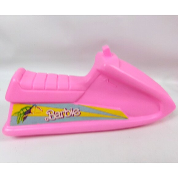 Vintage 1987 Island Fun Barbie Surf Set 7948 Jetski Chairs Sailboat Table Arco - Picture 4 of 5